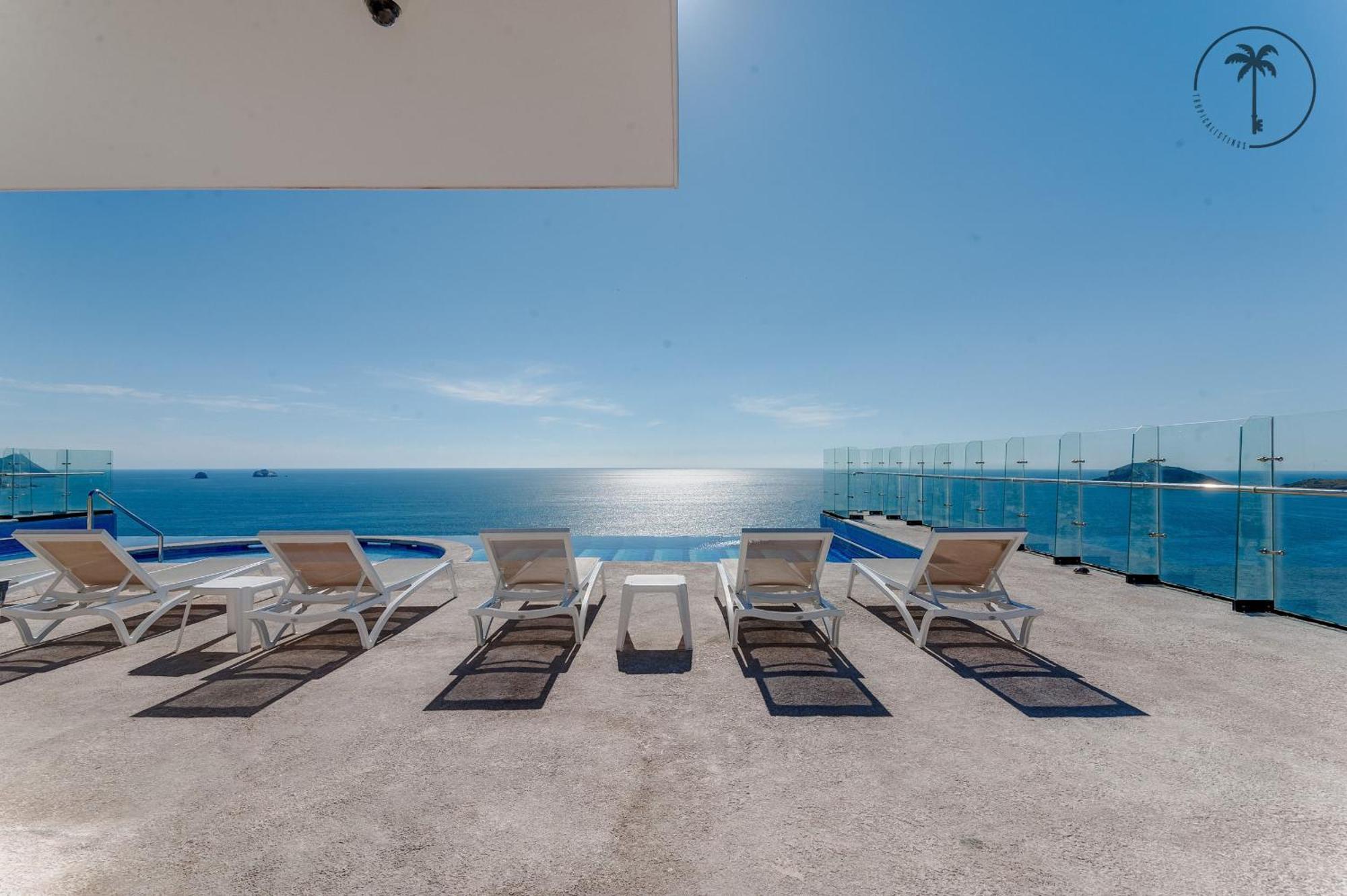 Hermosa Vista Al Mar, Condominio De Lujo! มาซาตลัน ภายนอก รูปภาพ
