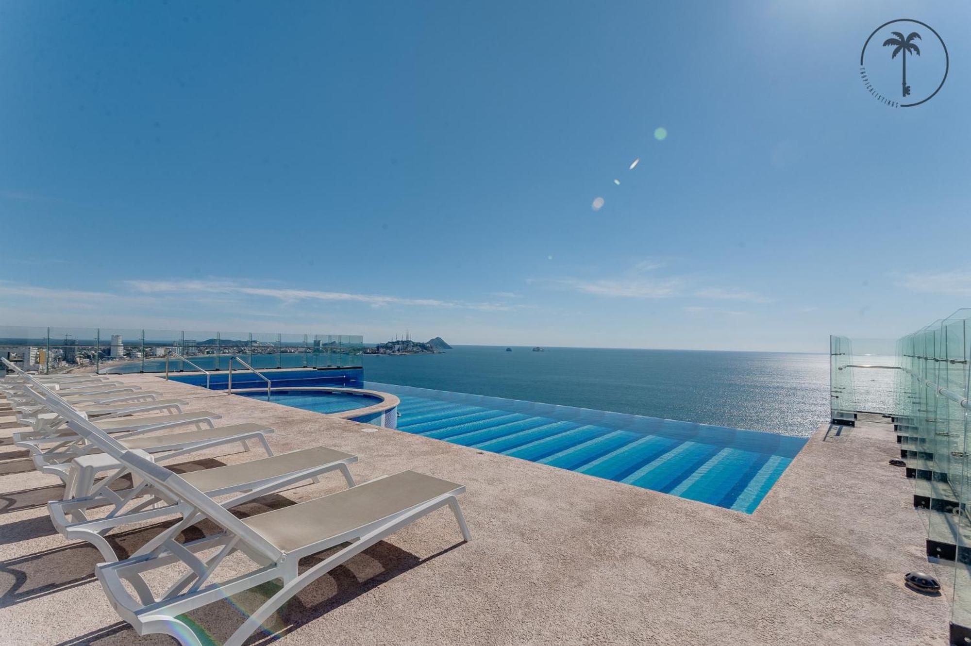 Hermosa Vista Al Mar, Condominio De Lujo! มาซาตลัน ภายนอก รูปภาพ