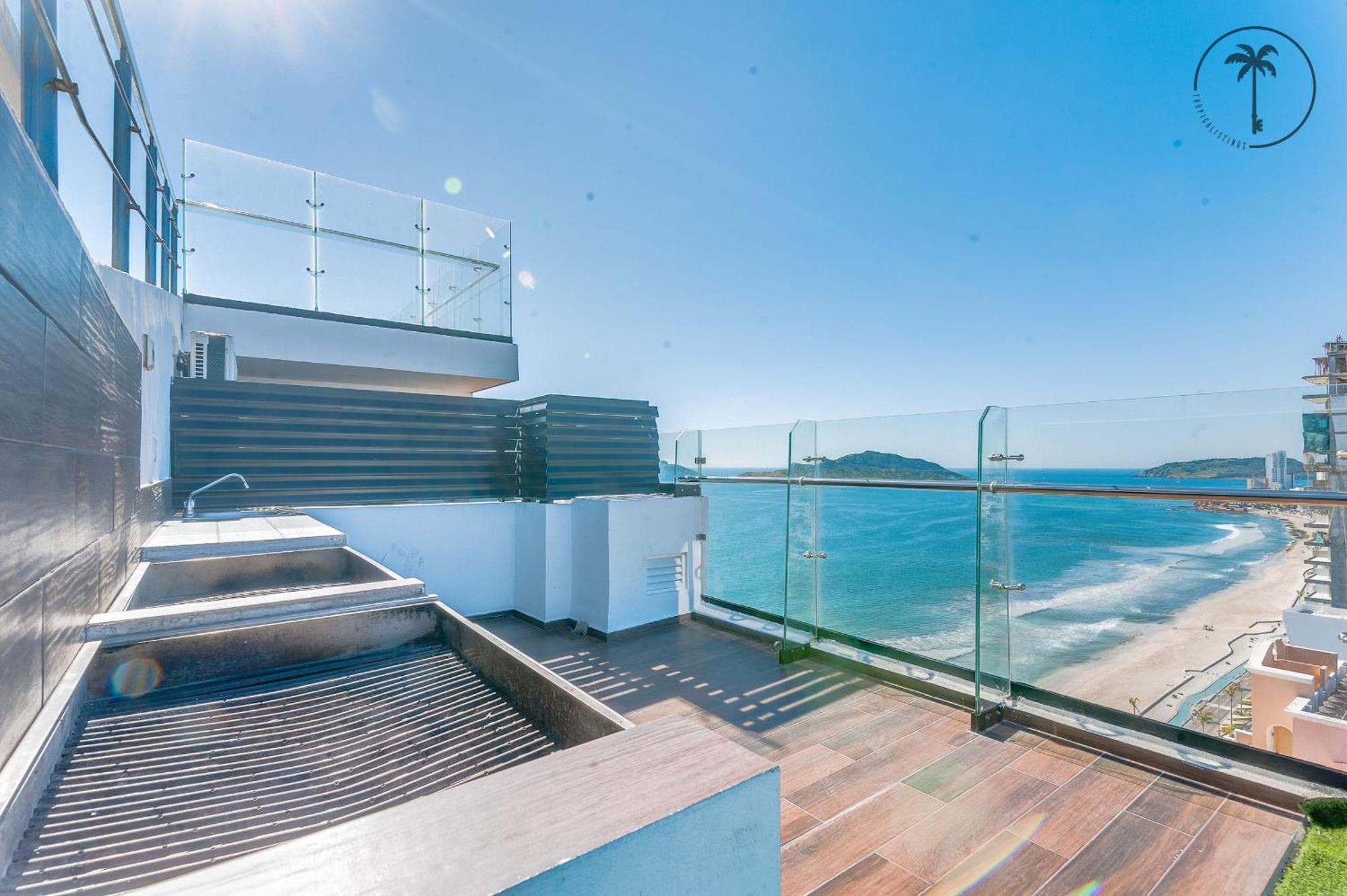Hermosa Vista Al Mar, Condominio De Lujo! มาซาตลัน ภายนอก รูปภาพ