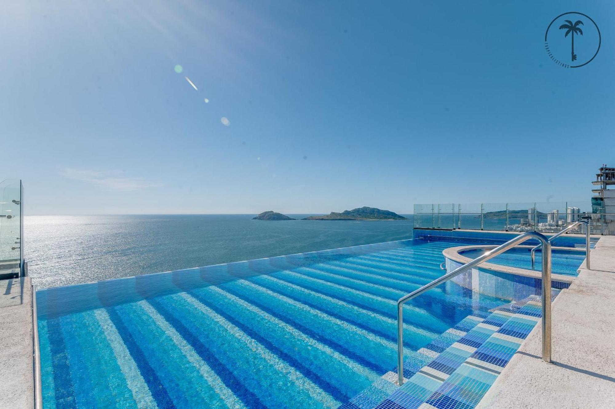 Hermosa Vista Al Mar, Condominio De Lujo! มาซาตลัน ภายนอก รูปภาพ