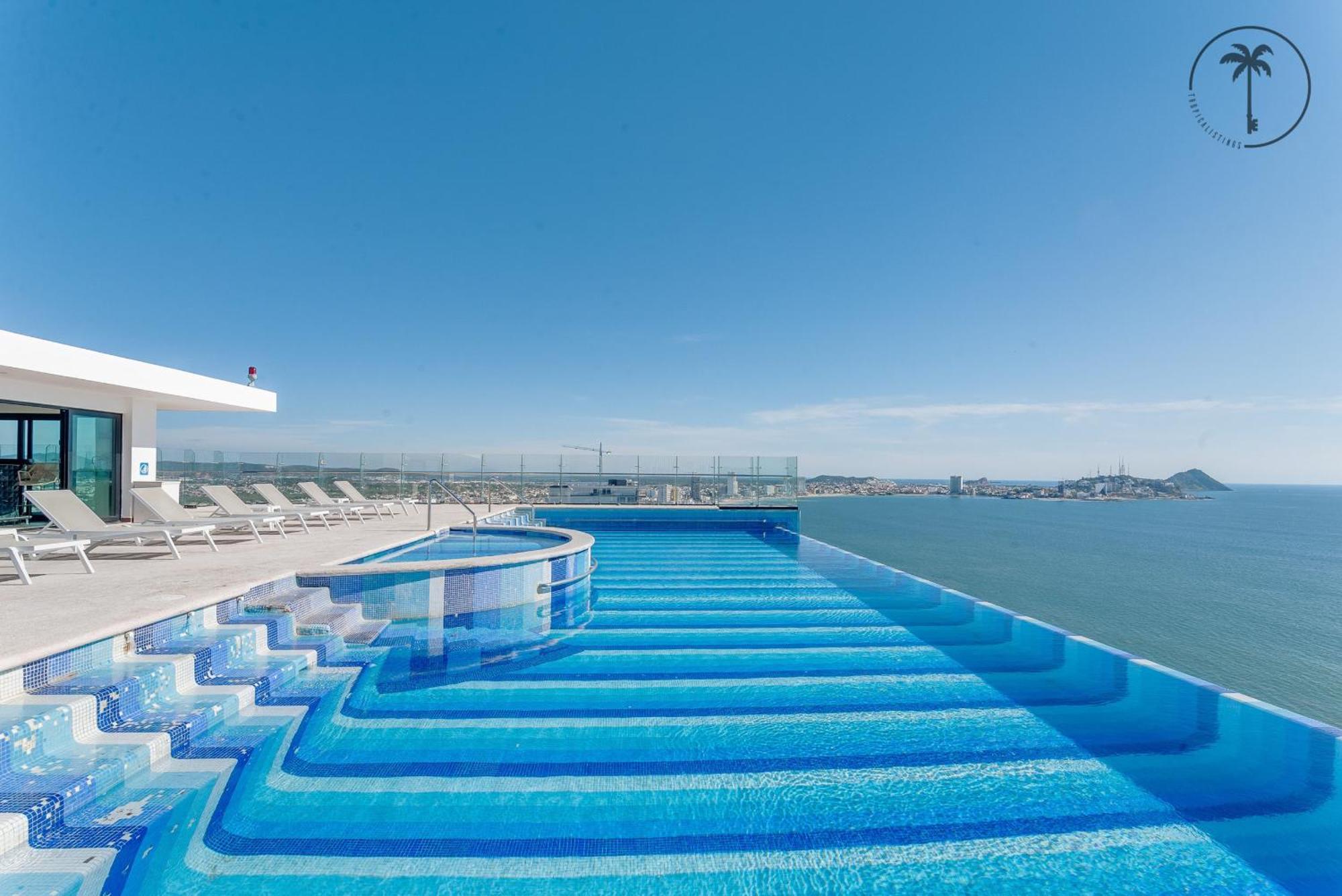 Hermosa Vista Al Mar, Condominio De Lujo! มาซาตลัน ภายนอก รูปภาพ