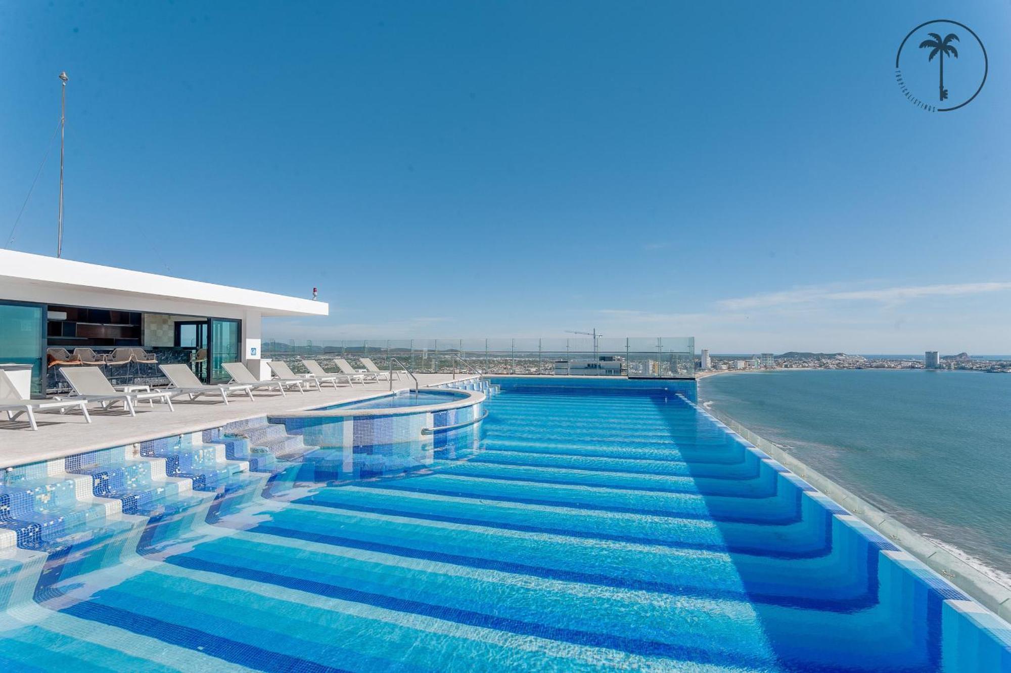 Hermosa Vista Al Mar, Condominio De Lujo! มาซาตลัน ภายนอก รูปภาพ