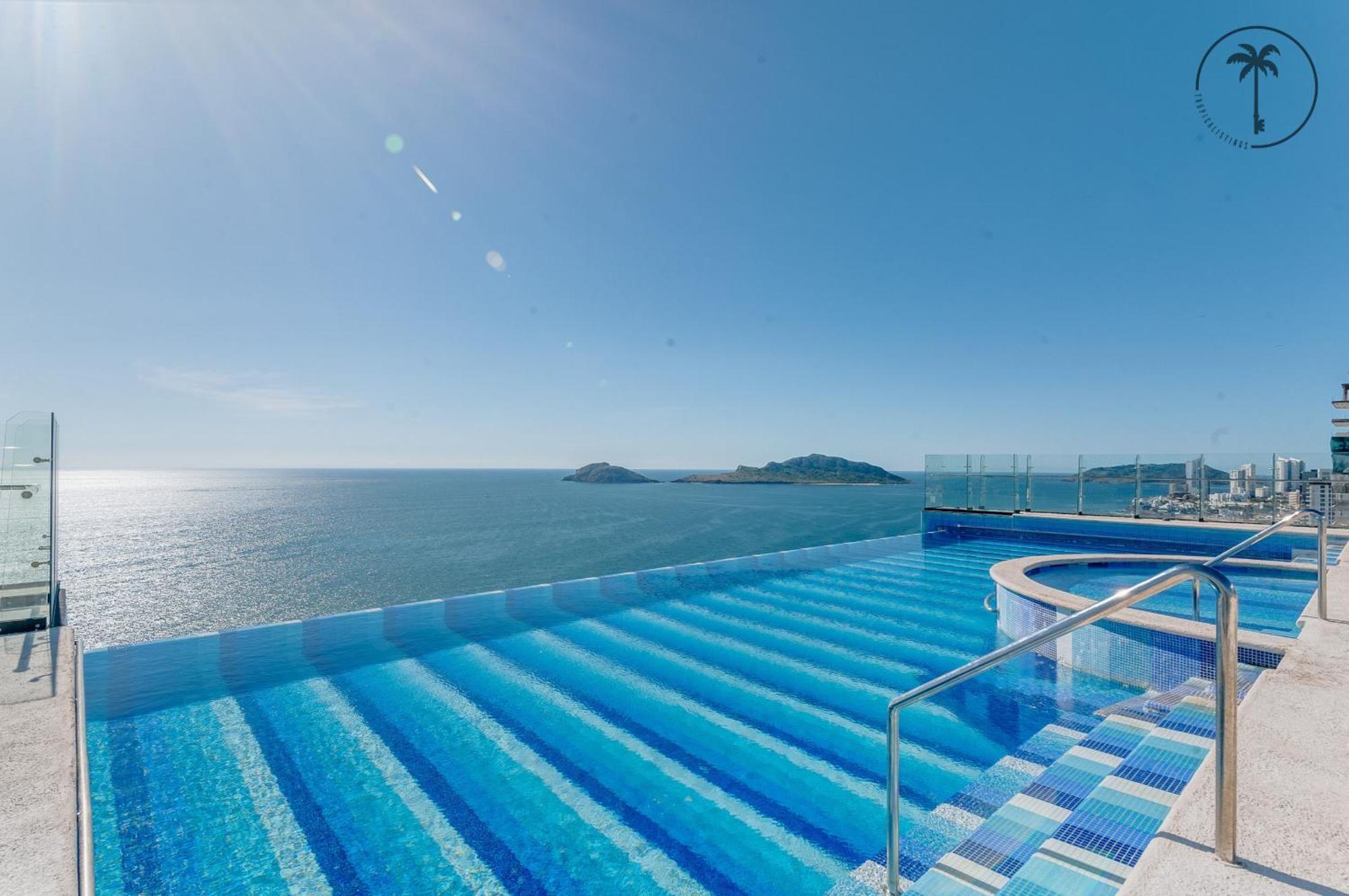 Hermosa Vista Al Mar, Condominio De Lujo! มาซาตลัน ภายนอก รูปภาพ