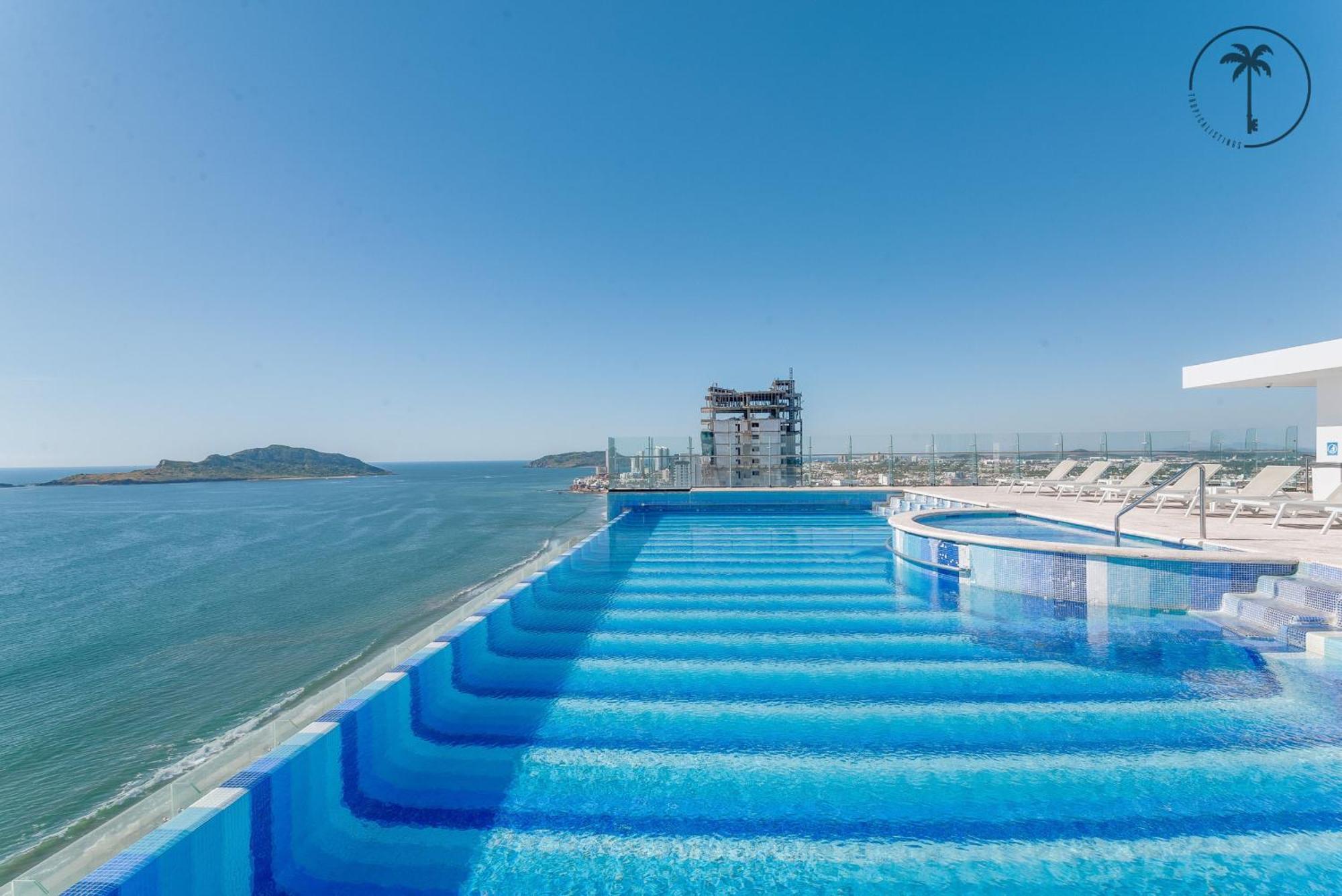 Hermosa Vista Al Mar, Condominio De Lujo! มาซาตลัน ภายนอก รูปภาพ